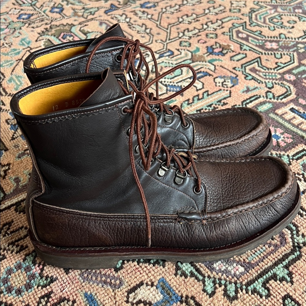 Russell Moccasin handmade boots